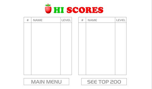 apple shooter hight score