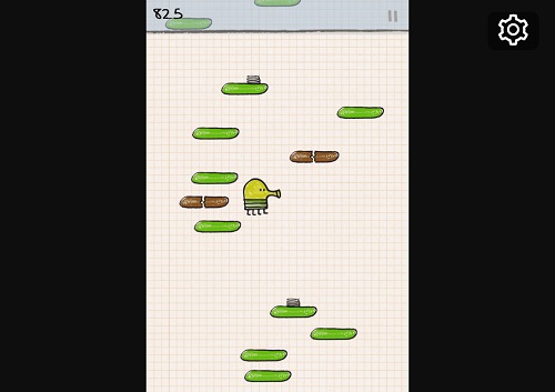 doodle jump gameplay