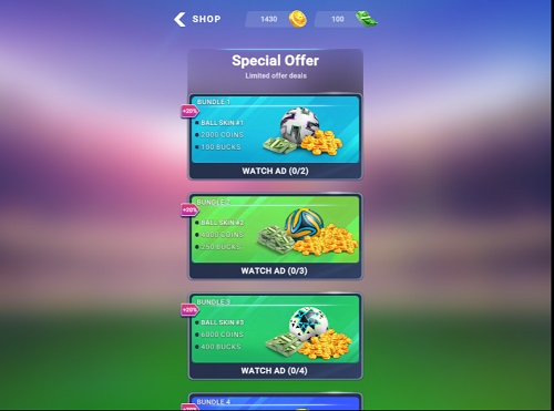 football strike shop