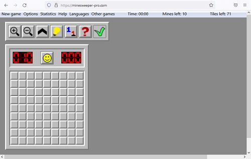 minesweeper start