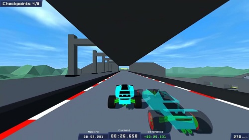 poly track gameplay