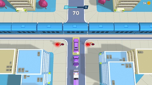 traffic rush gameplay