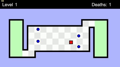 worlds hardest game level 1
