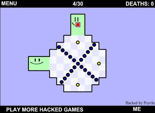 worlds hardest game level 4