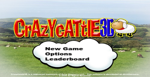 crazy cattle 3d menu