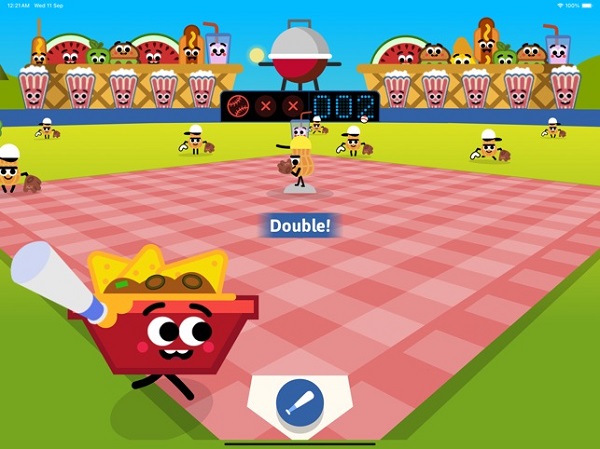 doodle baseball double