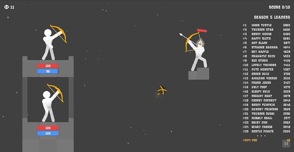 ragdoll archers graphic
